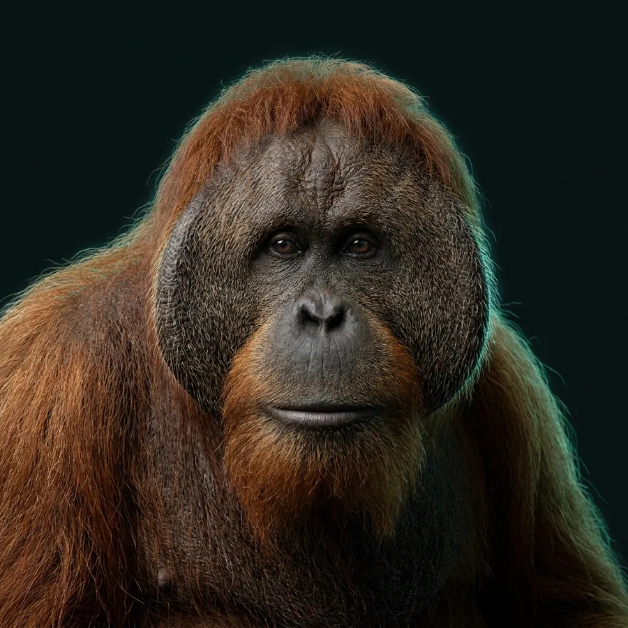 Bornean Orangutan (Pongo pygmaeus)